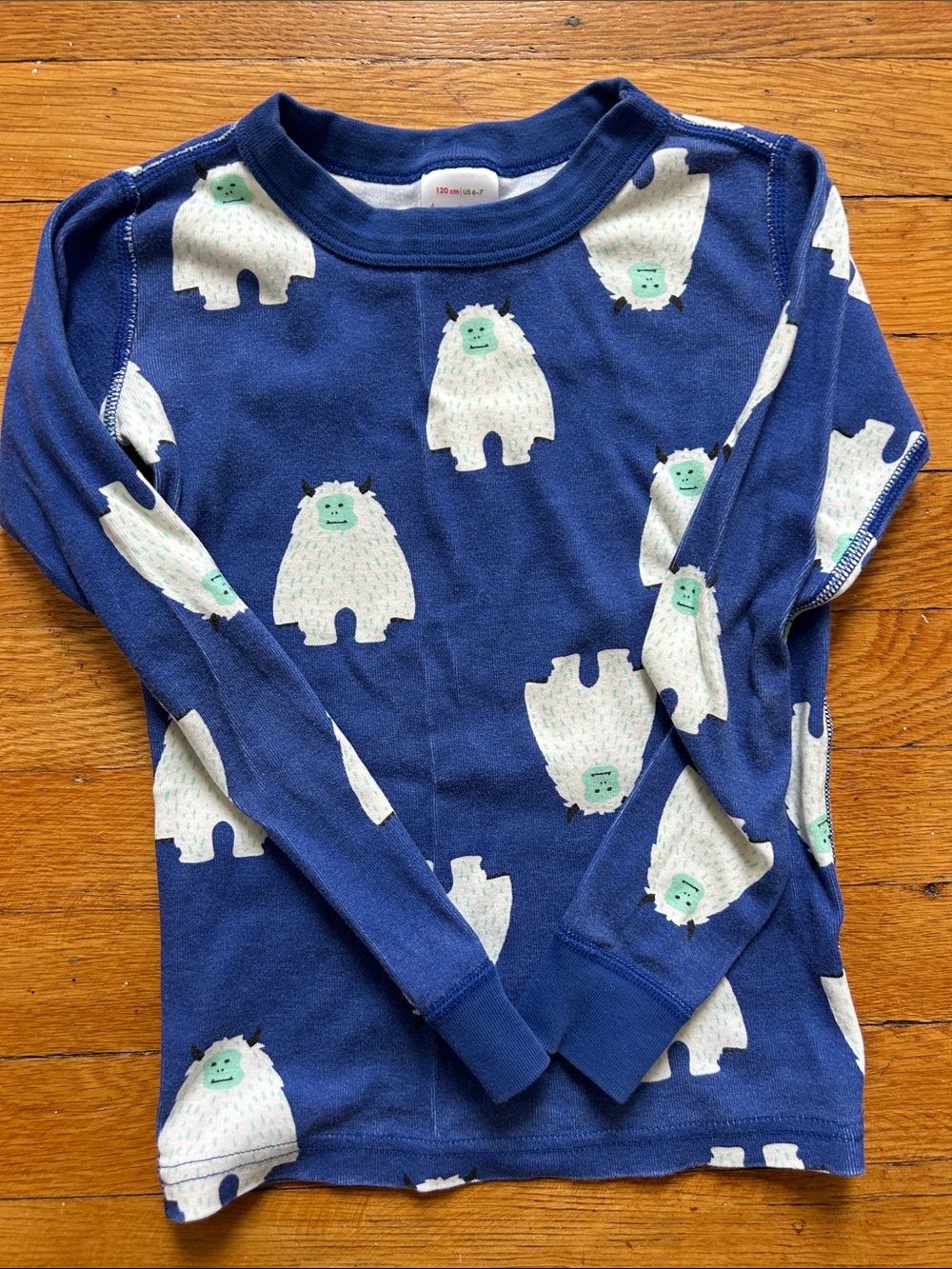Hanna Andersson organic yeti pajamas - Picture 2 of 5